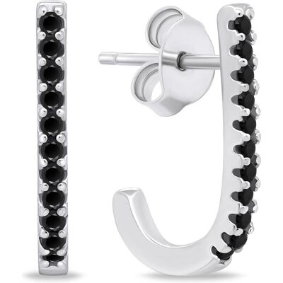 Brilio, Ohrringe, Silver - Original silver earrings with zircons EA618WBC, (Silber) Brilio, Ohrringe, Silver - Original silver earrings with zircons EA618WBC, (Silber)