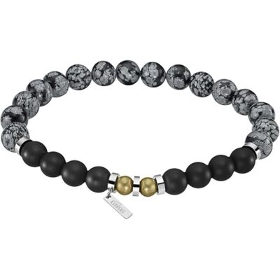 Armschmuck, ARMBAND IM LOTUS-STIL LS2190-2/4 HERREN, (19 cm, Edelstahl) Armschmuck, ARMBAND IM LOTUS-STIL LS2190-2/4 HERREN, (19 cm, Edelstahl)