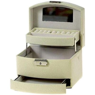 Teka, Uhrenbox + Schmuckaufbewahrung, Schmuckschatulle mit Spiegel Teka, Uhrenbox + Schmuckaufbewahrung, Schmuckschatulle mit Spiegel