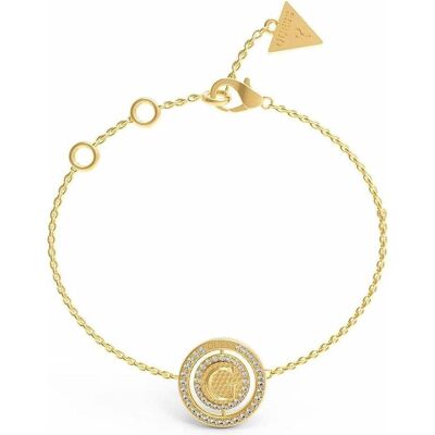 Guess Armschmuck, Stylish gold-plated bracelet JUBB02257JWYG - Dimension: 14.5 - 18.5 cm - S, (Metall) Guess Armschmuck, Stylish gold-plated bracelet JUBB02257JWYG - Dimension: 14.5 - 18.5 cm - S, (Metall)