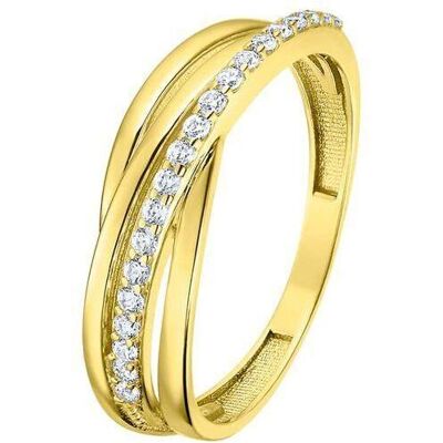 Lotus Ring, Damenring AF00061/14 Gold 14, (18) Lotus Ring, Damenring AF00061/14 Gold 14, (18)