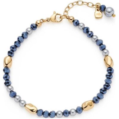 Leonardo, Armschmuck, Jewels Armband Gold Aline, Armschmuck, Schmuck, Edelstahl, Glas, Imitationsperle, 025375, (18.50 cm, Edelstahl, Glas, Imitationsperle) Leonardo, Armschmuck, Jewels Armband Gold Aline, Armschmuck, Schmuck, Edelstahl, Glas, Imitationsperle, 025375, (18.50 cm, Edelstahl, Glas, Imitationsperle)