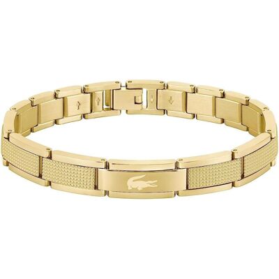 Lacoste, Armschmuck, Mode vergoldetes Armband Schablone, (Edelstahl) Lacoste, Armschmuck, Mode vergoldetes Armband Schablone, (Edelstahl)