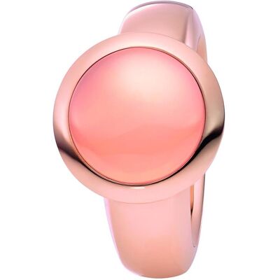 Xen, Ring, Ring mit Chalcedon - rosè vergoldet, (52) Xen, Ring, Ring mit Chalcedon - rosè vergoldet, (52)