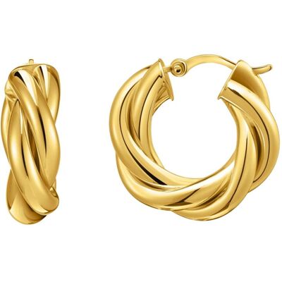 Thomas Sabo, Ohrringe, Creolen gedrehtes Design, (925er Silber) Thomas Sabo, Ohrringe, Creolen gedrehtes Design, (925er Silber)