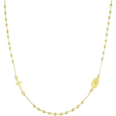 Amen, Halsschmuck, Beads Rosary Halskette, (Silber 925) Amen, Halsschmuck, Beads Rosary Halskette, (Silber 925)