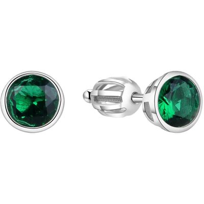 Beneto, Ohrringe, Silver earrings with shimmering zircon AGUP1719S (L), (Silber) Beneto, Ohrringe, Silver earrings with shimmering zircon AGUP1719S (L), (Silber)