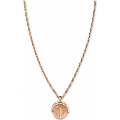 Rosefield, Halsschmuck, Pink gilded necklace with shell TOCCOMBO JTNCRG-J449 (L), (Edelstahl) Rosefield, Halsschmuck, Pink gilded necklace with shell TOCCOMBO JTNCRG-J449 (L), (Edelstahl)