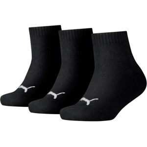 Puma Jungen, Socken, Kids Quarter 3er Pack, Schwarz, (3er Pack, 23 - 26) Puma Jungen, Socken, Kids Quarter 3er Pack, Schwarz, (3er Pack, 23 - 26)