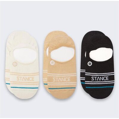 Stance, Damen, Socken, Basic No Show Socken 3 Paar Creme, Weiss, (3er Pack, M) Stance, Damen, Socken, Basic No Show Socken 3 Paar Creme, Weiss, (3er Pack, M)