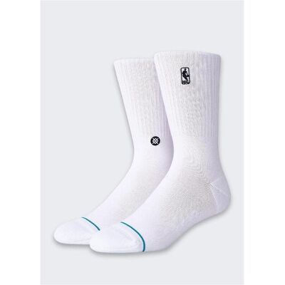 Stance, Unisex, Socken, Logoman St, Weiss, (Einzelpack, 38 - 42) Stance, Unisex, Socken, Logoman St, Weiss, (Einzelpack, 38 - 42)