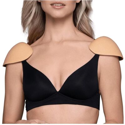 Bye Bra, BHs, Shoulder Bra Pads, Beige, (Einzelpack, One Size) Bye Bra, BHs, Shoulder Bra Pads, Beige, (Einzelpack, One Size)