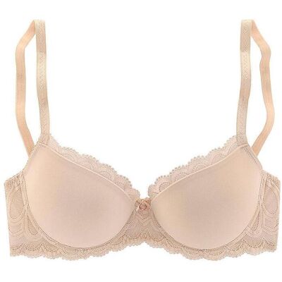 Lascana, BHs, gefüttert EVITA sand, Beige, (Einzelpack, 80 E) Lascana, BHs, gefüttert EVITA sand, Beige, (Einzelpack, 80 E)