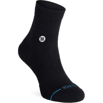 Stance, Unisex, Socken, Icon Quarter, Schwarz, (Einzelpack, M) Stance, Unisex, Socken, Icon Quarter, Schwarz, (Einzelpack, M)