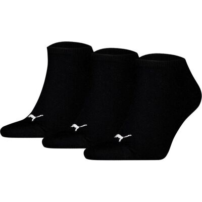 Puma Unisex, Socken, Sneaker Plain, Schwarz, (3er Pack, 35 - 38) Puma Unisex, Socken, Sneaker Plain, Schwarz, (3er Pack, 35 - 38)