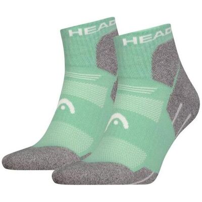 HEAD Wandelsocken All Climates Hiking Quarter 2er-Pack Licht Grün - 35/38 HEAD Wandelsocken All Climates Hiking Quarter 2er-Pack Licht Grün - 35/38