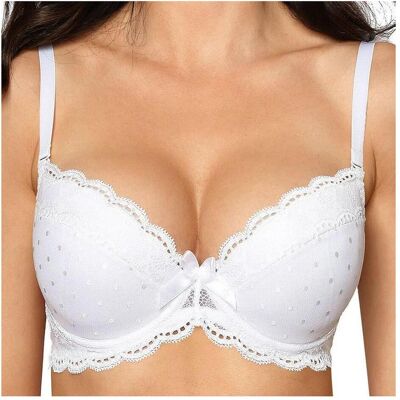 Róza, BHs, LaGerta push-up bra, Weiss, (Einzelpack, 80 D) Róza, BHs, LaGerta push-up bra, Weiss, (Einzelpack, 80 D)
