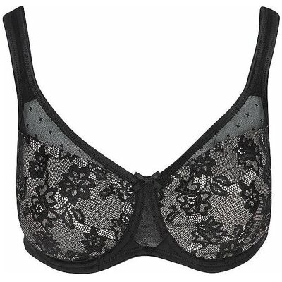 Lascana, BHs, Minimizer PERFECT BASIC black-nougat, Schwarz, Braun, (Einzelpack, 85 E) Lascana, BHs, Minimizer PERFECT BASIC black-nougat, Schwarz, Braun, (Einzelpack, 85 E)