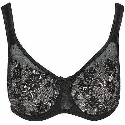 Lascana, BHs, Minimizer PERFECT BASIC black-nougat, Schwarz, Braun, (Einzelpack, 85 F) Lascana, BHs, Minimizer PERFECT BASIC black-nougat, Schwarz, Braun, (Einzelpack, 85 F)
