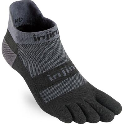 Injinji - Run Midweight No Show Xtralife - Schwarz - 37-40 - Socken Injinji - Run Midweight No Show Xtralife - Schwarz - 37-40 - Socken
