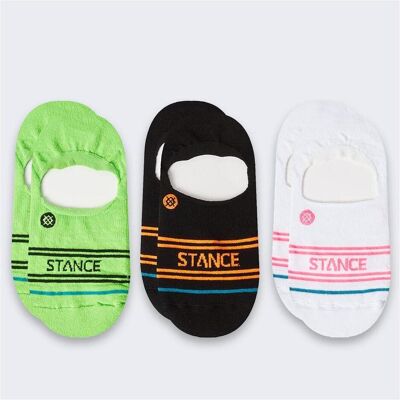 Stance, Damen, Socken, Basic No Show Socken 3 Paar Volt, Mehrfarbig, (3er Pack, M) Stance, Damen, Socken, Basic No Show Socken 3 Paar Volt, Mehrfarbig, (3er Pack, M)