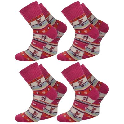 Normani, Damen, Socken, 4 Paar Edelsocken mit Seide und Modal, Mehrfarbig, (4er Pack, 39 - 42) Normani, Damen, Socken, 4 Paar Edelsocken mit Seide und Modal, Mehrfarbig, (4er Pack, 39 - 42)