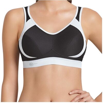 Anita, Sport-BH, Soutien Gorge EXTREME CONTROL 5527 Bonnets D (75 D, 90 D), Schwarz Anita, Sport-BH, Soutien Gorge EXTREME CONTROL 5527 Bonnets D (75 D, 90 D), Schwarz