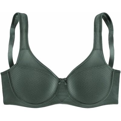Lascana, BHs, Minimizer PERFECT BASIC, Grün, (Einzelpack, 95 D) Lascana, BHs, Minimizer PERFECT BASIC, Grün, (Einzelpack, 95 D)