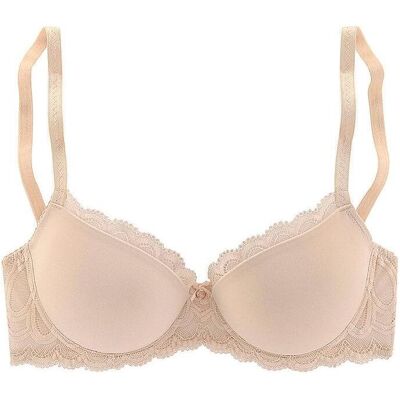 Lascana, BHs, gefüttert EVITA sand, Beige, (Einzelpack, 80 D) Lascana, BHs, gefüttert EVITA sand, Beige, (Einzelpack, 80 D)