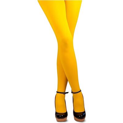 Thetru, Damen, Strümpfe, Blickdichte Strumpfhose gelb, Gelb, (40DEN) Thetru, Damen, Strümpfe, Blickdichte Strumpfhose gelb, Gelb, (40DEN)