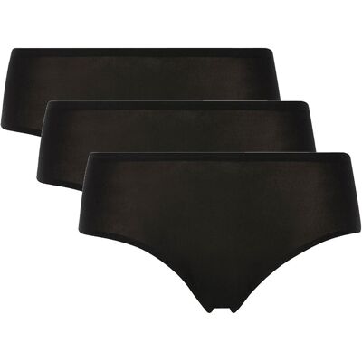 Chantelle, Damen, Unterhosen, Panty Casual Stretch SOFTSTRETCH, Schwarz, (3er Pack, One Size) Chantelle, Damen, Unterhosen, Panty Casual Stretch SOFTSTRETCH, Schwarz, (3er Pack, One Size)