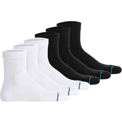 Stance, Unisex, Socken, Socken Casual Icon Quarter, Mehrfarbig, (6er Pack, 43 - 47) Stance, Unisex, Socken, Socken Casual Icon Quarter, Mehrfarbig, (6er Pack, 43 - 47)