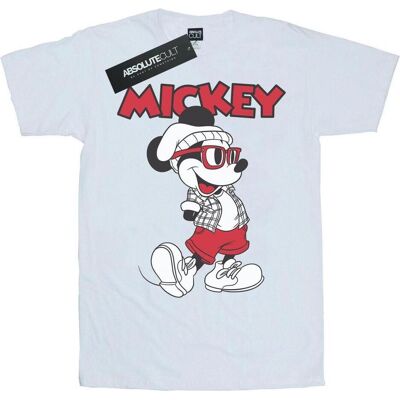 Disney Damen, Shirts, Mickey Mouse Hipster TShirt, Weiss, (S) Disney Damen, Shirts, Mickey Mouse Hipster TShirt, Weiss, (S)
