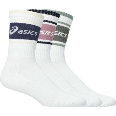 ASICS, Unisex, Sportsocken, Crew-Pack-Socken mit Logo (43 - 46), Blau ASICS, Unisex, Sportsocken, Crew-Pack-Socken mit Logo (43 - 46), Blau
