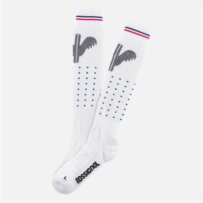 Rossignol, Damen, Socken, Siegessocken, Weiss, (Einzelpack, L) Rossignol, Damen, Socken, Siegessocken, Weiss, (Einzelpack, L)