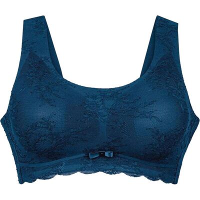 Anita, BHs, Essential Lace Bralette, Blau, (Einzelpack, L) Anita, BHs, Essential Lace Bralette, Blau, (Einzelpack, L)