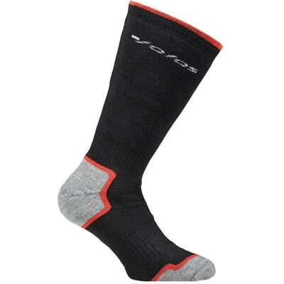 Jalas, Unisex, Sportsocken, Extra-lange Socken (39 - 41), Rot, Schwarz Jalas, Unisex, Sportsocken, Extra-lange Socken (39 - 41), Rot, Schwarz