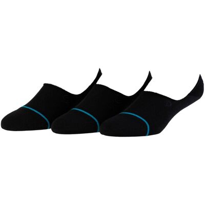 Stance, Unisex, Socken, Socken Icon No Show Schwarz 3er-Pack, Schwarz, (3er Pack, 43 - 47, 48 - 52, L) Stance, Unisex, Socken, Socken Icon No Show Schwarz 3er-Pack, Schwarz, (3er Pack, 43 - 47, 48 - 52, L)