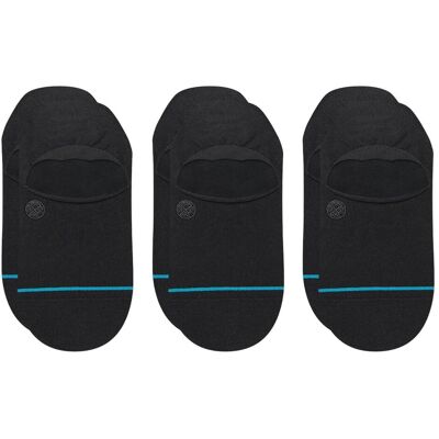Stance, Socken, Socken Icon No Show Schwarz 3er-Pack, Schwarz, (3er Pack, 48, 49, XL) Stance, Socken, Socken Icon No Show Schwarz 3er-Pack, Schwarz, (3er Pack, 48, 49, XL)
