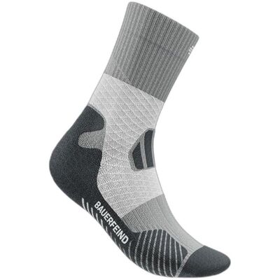 Bauerfeind, Damen, Sportsocken, Women's Trail Run Mid Cut Socks (43 - 46), Grau Bauerfeind, Damen, Sportsocken, Women's Trail Run Mid Cut Socks (43 - 46), Grau