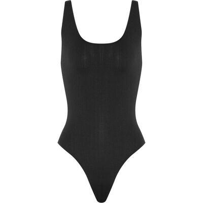 Wolford, Damen, Bodys, Beauty Cotton Bodysuit, Schwarz, (L) Wolford, Damen, Bodys, Beauty Cotton Bodysuit, Schwarz, (L)