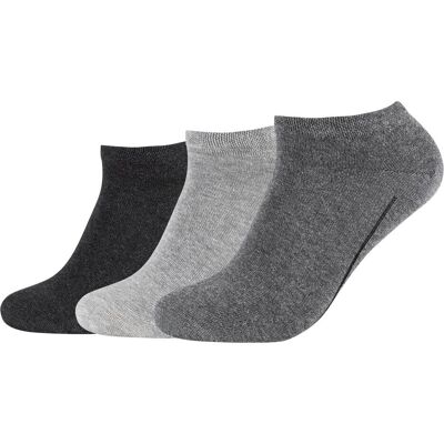 Camano, Herren, Socken, Unisex ca-soft Sneaker 3p, Grau, (3er Pack, 39 - 42) Camano, Herren, Socken, Unisex ca-soft Sneaker 3p, Grau, (3er Pack, 39 - 42)