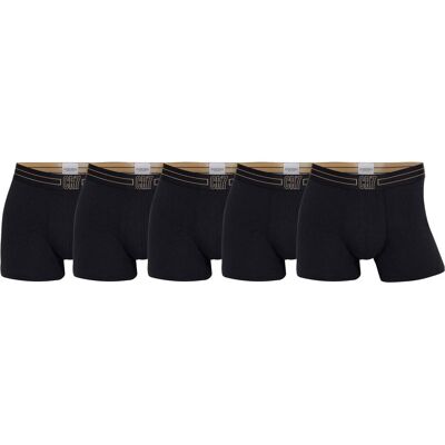 CR7, Herren, Unterhosen, Trunk, Schwarz, (5er Pack, L) CR7, Herren, Unterhosen, Trunk, Schwarz, (5er Pack, L)