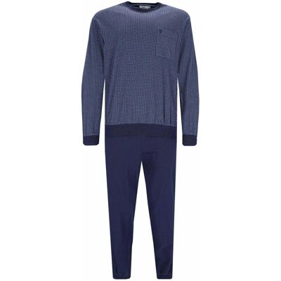 Hajo, Herren, Pyjamas, Premium Cotton Schlafanzug, Blau, (XXL) Hajo, Herren, Pyjamas, Premium Cotton Schlafanzug, Blau, (XXL)