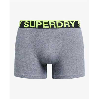 Superdry, Herren, Unterhosen, Boxershorts im 2er-Pack, Blau, (2er Pack, XL) Superdry, Herren, Unterhosen, Boxershorts im 2er-Pack, Blau, (2er Pack, XL)