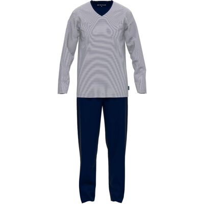 Tom Tailor, Herren, Pyjamas, Pyjama Casual Bequem sitzend, Blau, (50, M) Tom Tailor, Herren, Pyjamas, Pyjama Casual Bequem sitzend, Blau, (50, M)