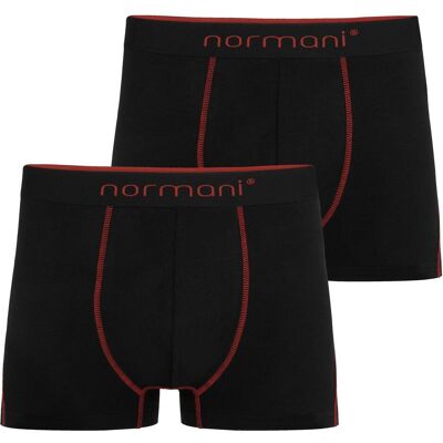Normani, Herren, Unterhosen, 2 Herren Boxershorts Stanley, Rot, (2er Pack, 48, S) Normani, Herren, Unterhosen, 2 Herren Boxershorts Stanley, Rot, (2er Pack, 48, S)