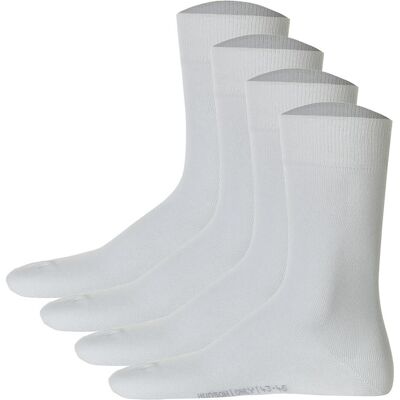 Hudson 2er Pack Herren Socken - Casual, Weiß, Komfortbund Hudson 2er Pack Herren Socken - Casual, Weiß, Komfortbund
