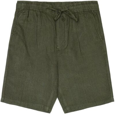 Knowledge Cotton Apparel, Herren, Shorts, Leinenshorts Loose Fit, Grün, (M) Knowledge Cotton Apparel, Herren, Shorts, Leinenshorts Loose Fit, Grün, (M)