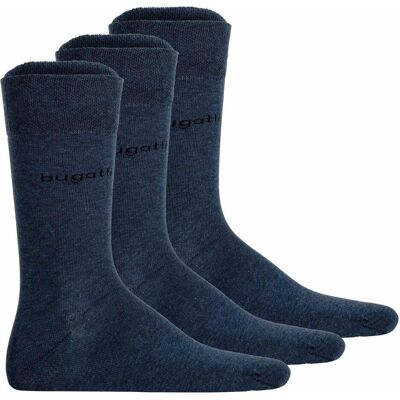 Bugatti Herren, Socken, Socken Business, Blau, (3er Pack, 43 - 46) Bugatti Herren, Socken, Socken Business, Blau, (3er Pack, 43 - 46)